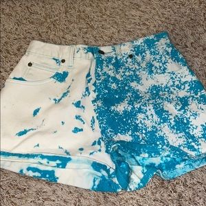 High waisted Jean Shorts